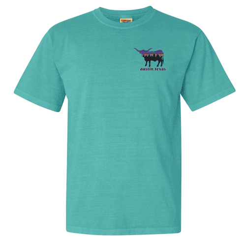 Outhouse Longhorn Skyline T-Shirt
