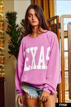 Load image into Gallery viewer, Texas Graphic Sweatshirt