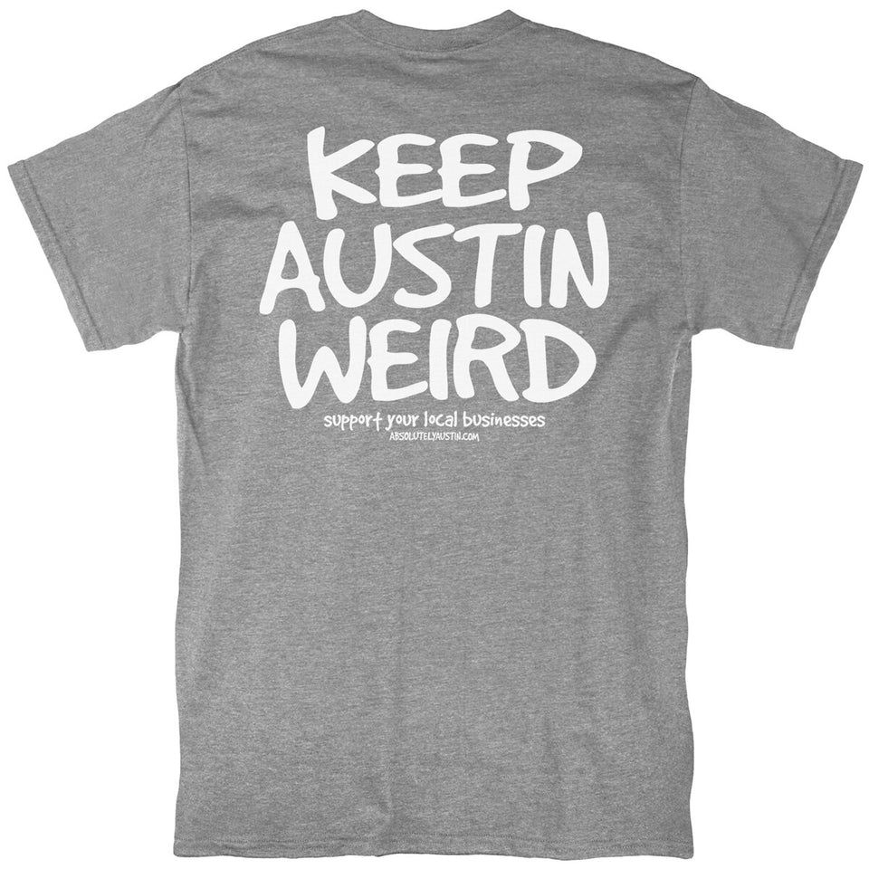 Outhouse Keep Austin Weird® Willy Dilly Tee