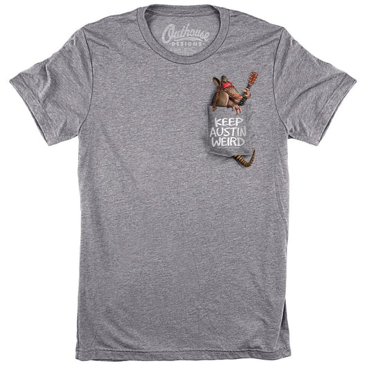 Outhouse Keep Austin Weird® Willy Dilly Tee