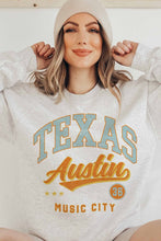 Load image into Gallery viewer, Texas Austin Music City Graphic Sweatshirt