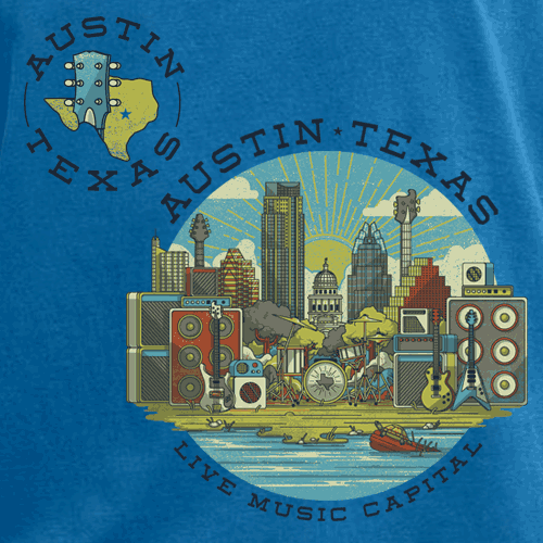 Outhouse Austin Amplified T-Shirt