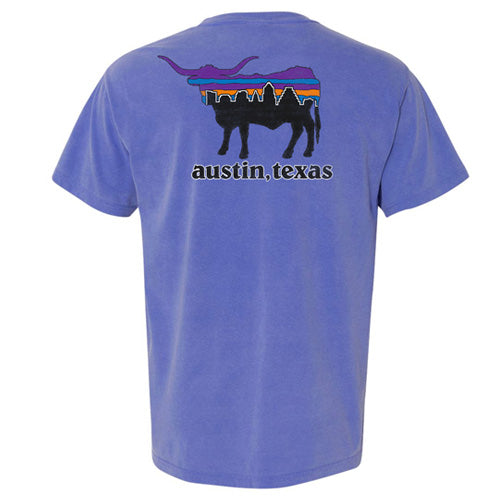 Outhouse Longhorn Skyline T-Shirt