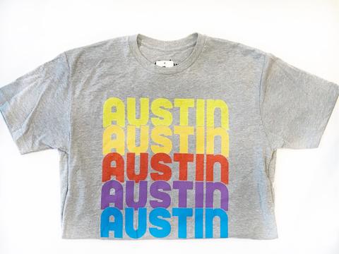 Outhouse Austin Stacked T-Shirt