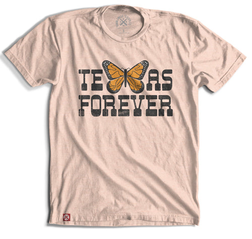 Tumbleweed Texas Forever Monarch Butterfly T-shirt