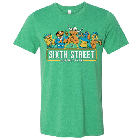 Outhouse ABC 123 6th Street T-Shirt
