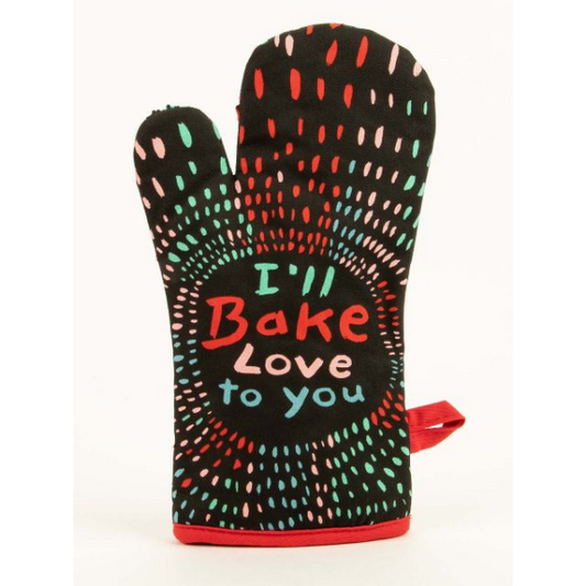 Blue Q Bake Love to You Oven Mitt