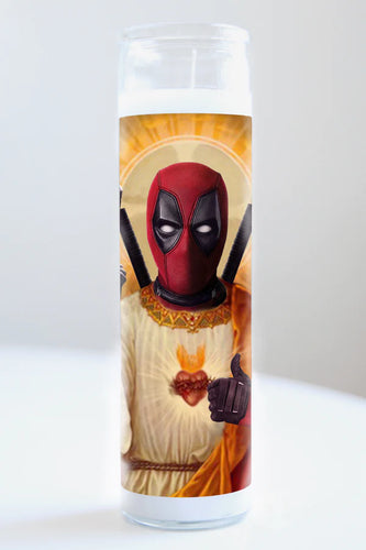Illuminidol Deadpool (Mask) Candle