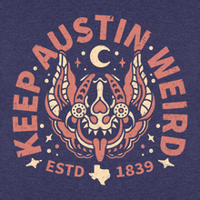 Load image into Gallery viewer, Outhouse Tat Bat - Keep Austin Weird T-Shirt