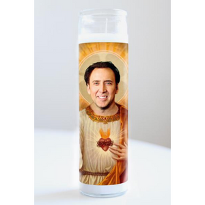 Illuminidol Nicolas Cage Candle