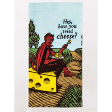 Load image into Gallery viewer, Blue Q Hey, Have You Tried Cheese Dish Towel